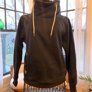 3 for $25 SALE! Black cowl neck sweatshirt